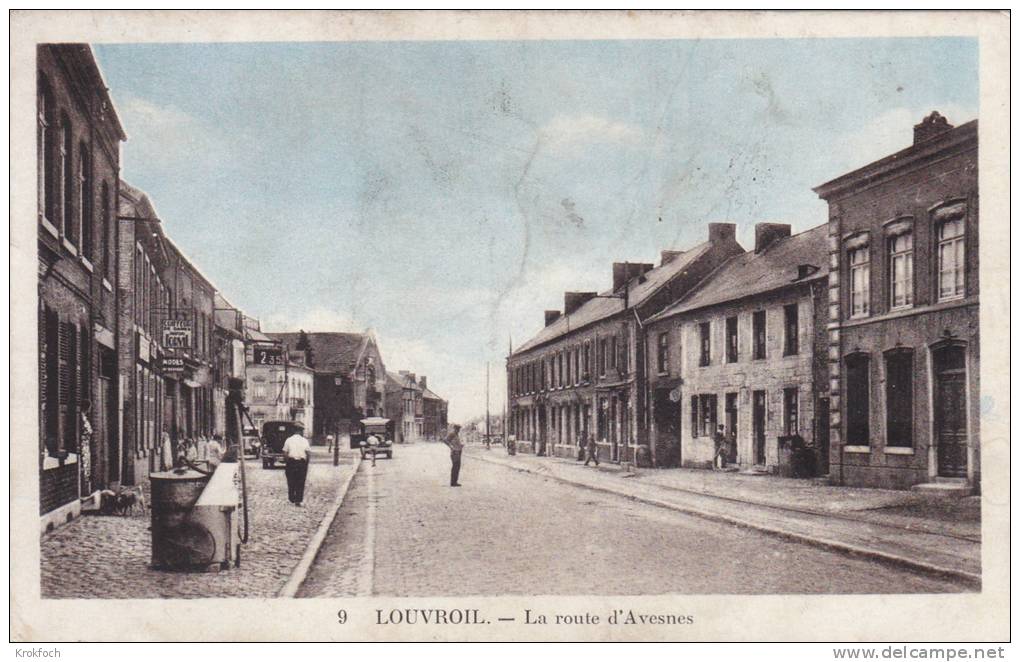 Louvroil 59 - Route D' Avesnes  1948 - !!! Sale - Louvroil