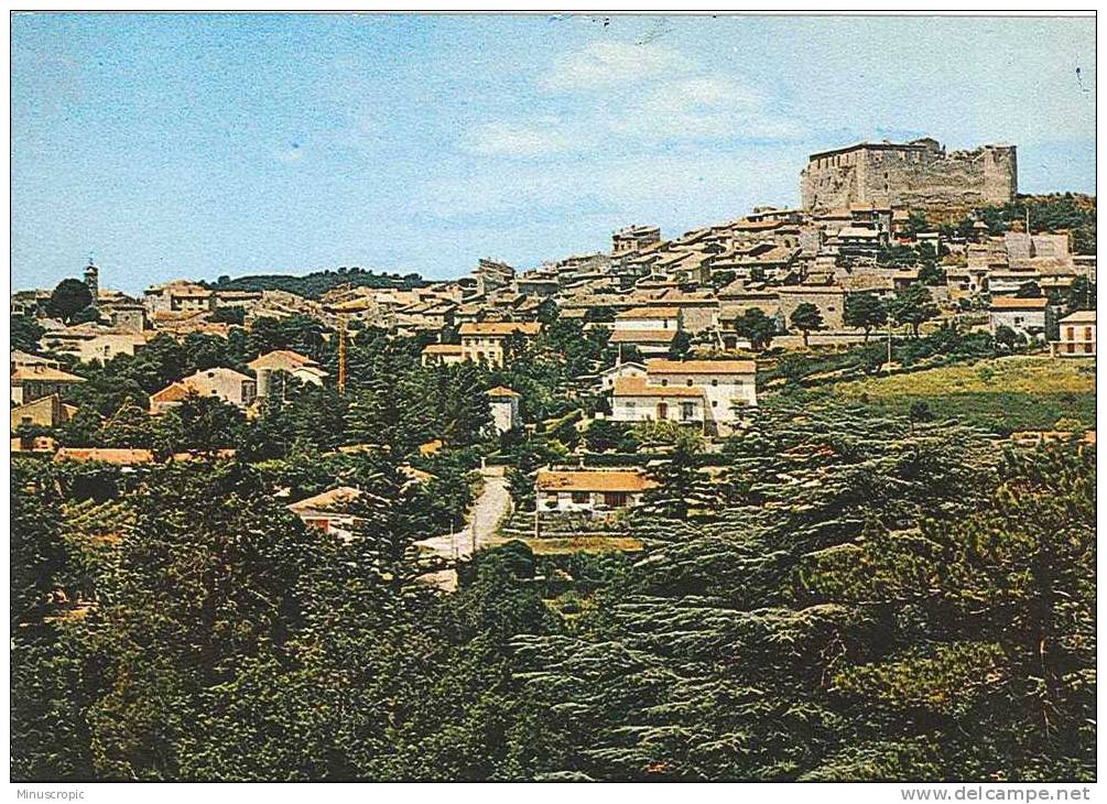 CPSM 04 - Gréoux Les Bains - Vue Générale - Gréoux-les-Bains