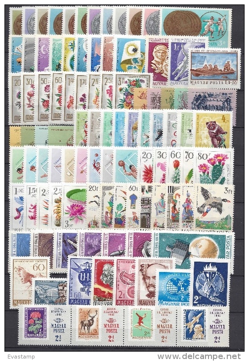 HUNGARY - 1965.Complete Year Set With Souvenir Sheets MNH!!! 109 EUR!!! - Sammlungen