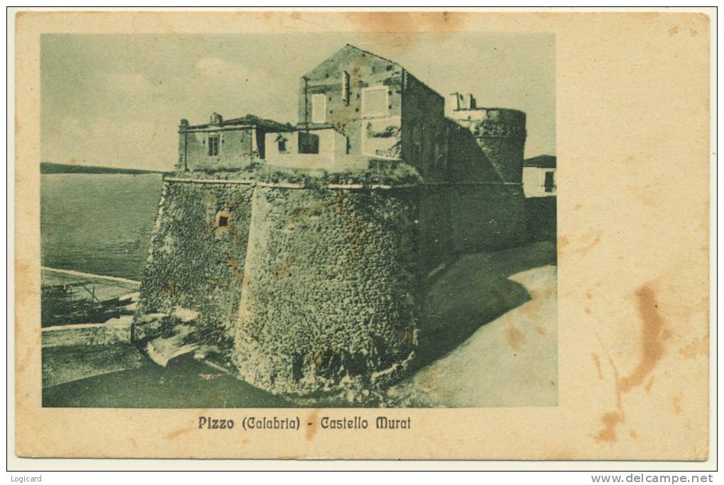 PIZZO (CALABRIA) CASTELLO MURAT 1931 - Vibo Valentia