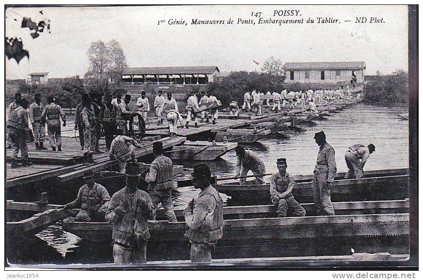 POISSY 1 ER GENIE - Poissy