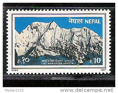 NEPAL, 1987,  Tourism,  Mt Kanjiroba, Mountain, Mountains, MNH, (**) - Altri & Non Classificati