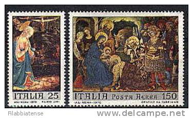 1970 - 1141 + PA 158 Natale - 1961-70: Nieuw/plakker