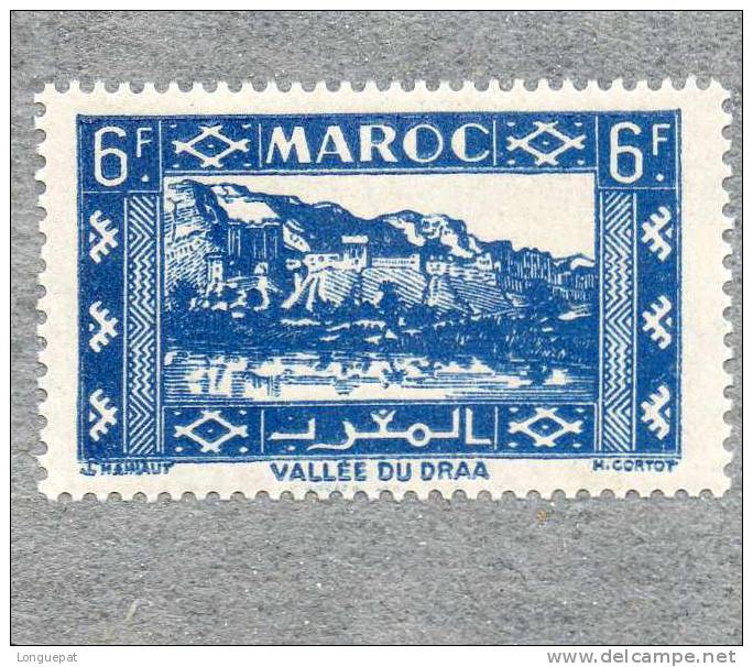 MAROC : Vallée Du Draa - Architecture - Type De 1939-42 - Signature Cortot - Unused Stamps