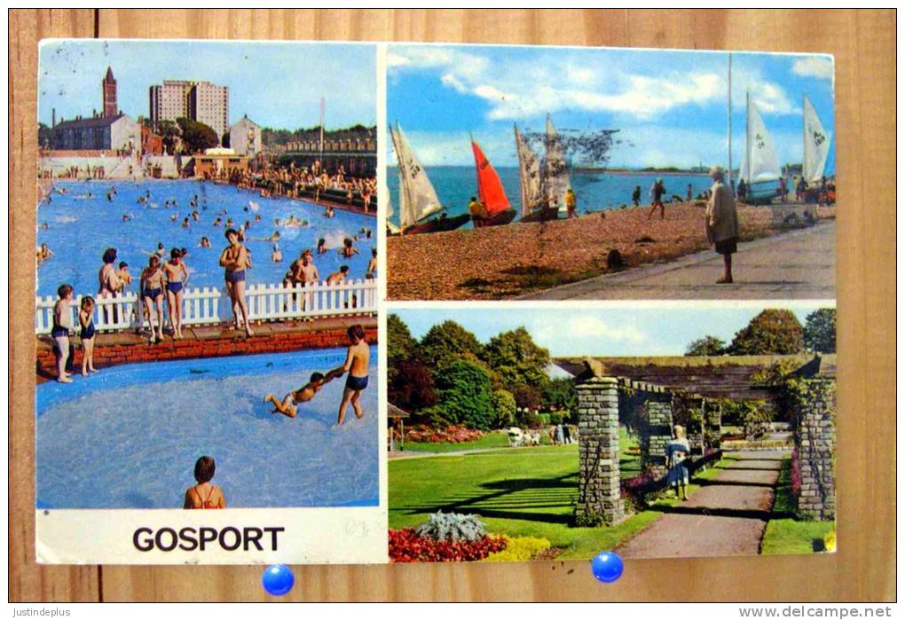 ROYAUME UNI GOSPORT MULTIVUES BATHING POOL STOKES BAYS FOSTER GARDENS PROMENADE - Altri & Non Classificati