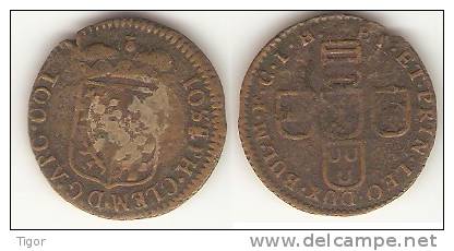 Liège: 1 Liard (1694-1723) KM#107 Joseph Clement De Bavière - RARE - Sonstige & Ohne Zuordnung