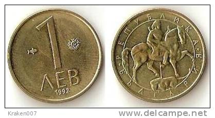 Bulgaria  1 Lev 1992 - Bulgarie