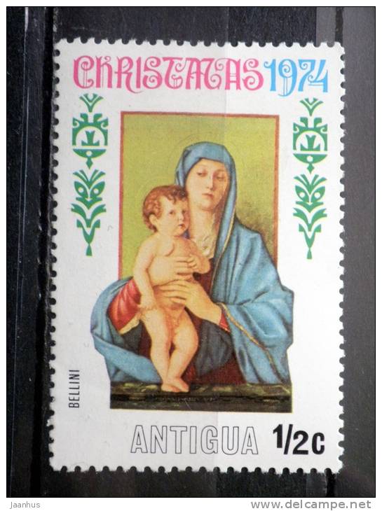 Antigua - 1974 - Mi.nr.346 - MH - Christmas: Madonna Paintings - Bellini - 1960-1981 Autonomía Interna