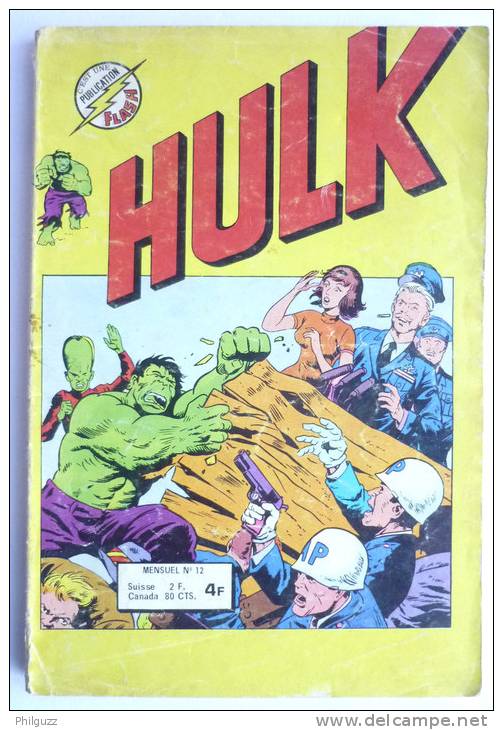 PETIT FORMAT HULK 12 AREDIT 1ERE SERIE (2) - Hulk