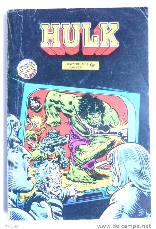 PETIT FORMAT HULK 16 AREDIT 1ERE SERIE (4) - Hulk