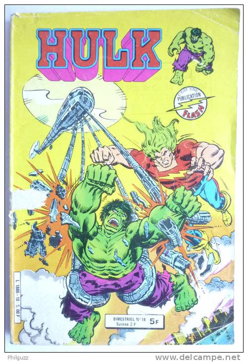 PETIT FORMAT HULK 18 AREDIT 1ERE SERIE (2) - Hulk