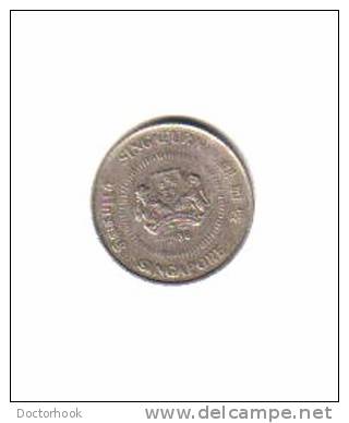 SINGAPORE    10  CENTS   1986  (KM# 51) - Singapore