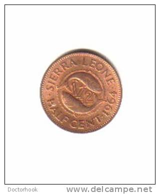 SIERRA LEONE    1/2  CENT   1964  (KM# 16) - Sierra Leone