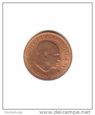 SIERRA LEONE    1/2  CENT   1964  (KM# 16) - Sierra Leone