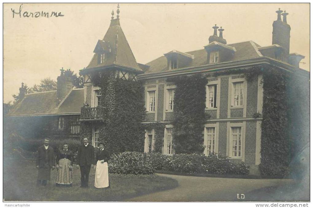 Maromme :chateau les capucines, lot de 8 cartes photos