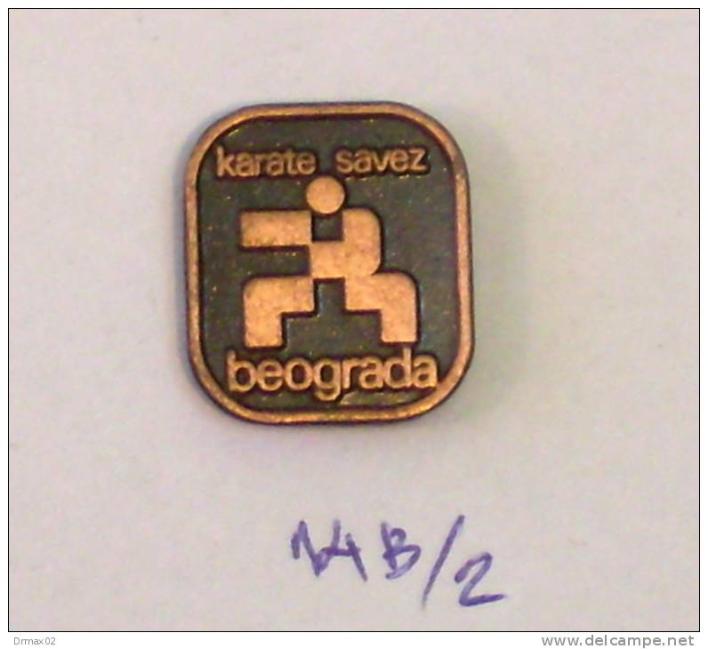 KARATE FEDERATION OF BELGRADE (Serbia) Yugoslavia - Judo