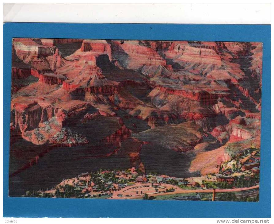 Grand Canyon  From The Air    Cpa Année 1945    Voir Scanne - Grand Canyon