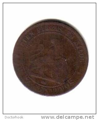 SPAIN    10  CENTAVOS   1870  (KM# 663) - Premières Frappes