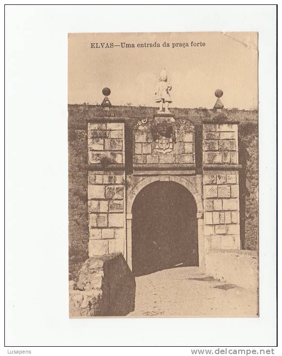 PORTUGAL - ELVAS [064]  - UMA ENTRADA DA PRAÇA FORTE - Portalegre