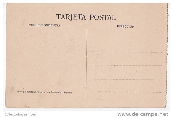 Tarjeta Postal Domecq Jerez Carry Grapes Spain Cognac Vins Postcard Ca1900 [W3_0549] - Cádiz