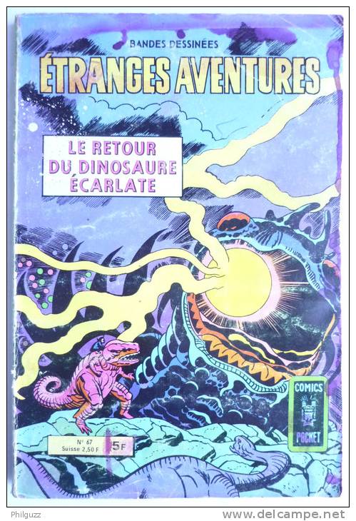 PETIT FORMAT ETRANGES AVENTURES 67 AREDIT (4) - Etrange Aventure