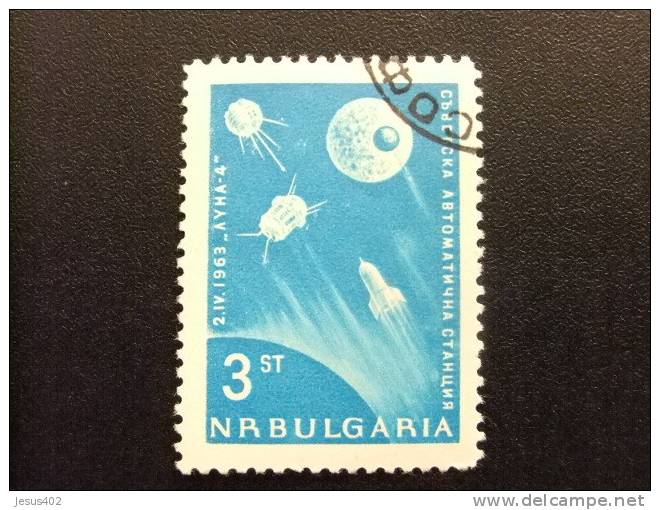 BULGARIA     10  SELLOS    ESPACIO  USADOS  Yvert Nº 1306 + 1305 + 1195 + 1196 + PA 93 /  94 + PA 98 / 99 + 1439 - Europe