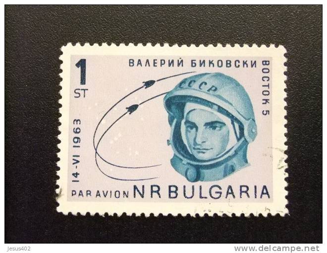 BULGARIA     10  SELLOS    ESPACIO  USADOS  Yvert nº 1306 + 1305 + 1195 + 1196 + PA 93 /  94 + PA 98 / 99 + 1439