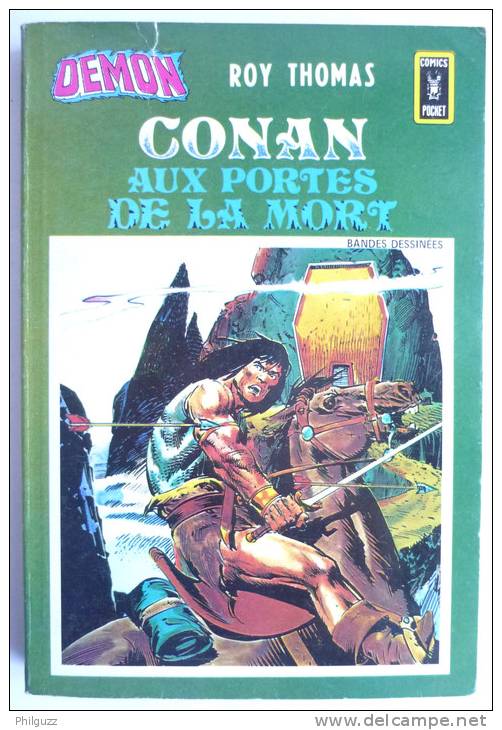 PETIT FORMAT DEMON RECUEIL 1 ( N° 19 - 20 ) AREDIT 1ère Série CONAN - Demon