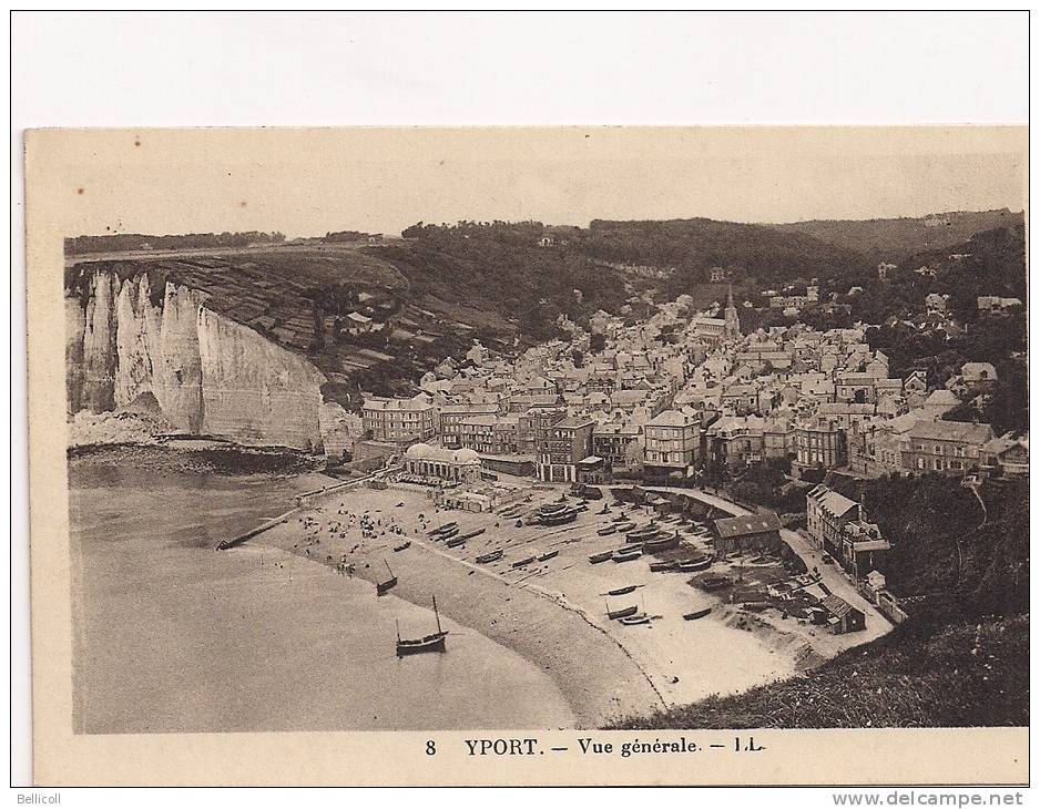 8  -  YPORT  -  Vue Générale - Yport