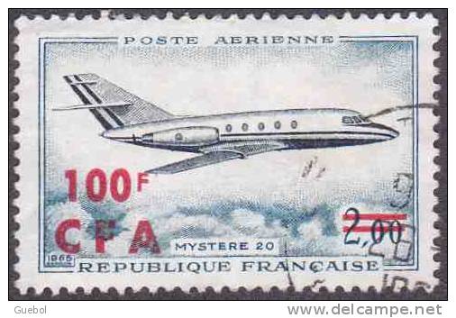 Réunion Obl. N° PA 61 - Avion Mystère 20 - Luchtpost