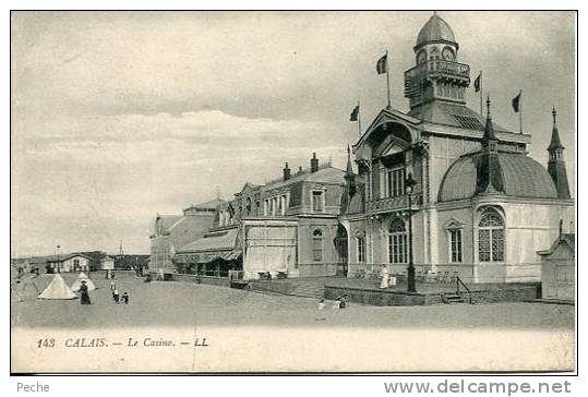 N°25821 -cpa Calais -le Casino- - Casino