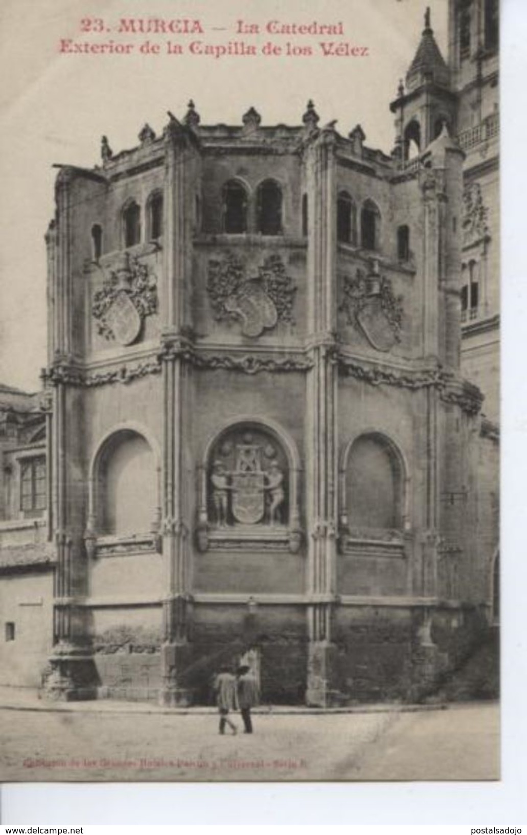 (CPA2464) MURCIA . EXTERIOR CAPILLA DE LOS VELEZ ...UNUSED - Murcia