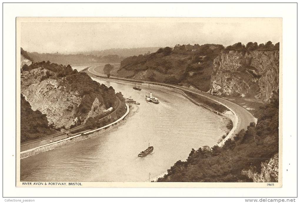 Cp, Angleterre, Bristol, River Avon &amp; Portway - Bristol