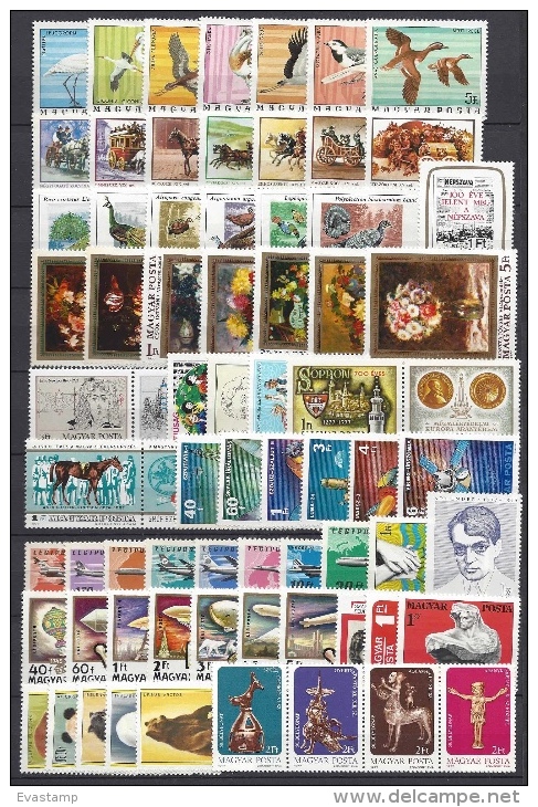 HUNGARY - 1977.Complete Year Set With Souvenir Sheets MNH!!!  107 EUR!!! - Collections