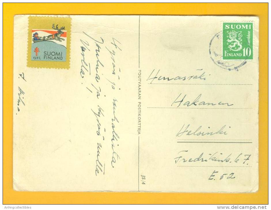 Finland: Lot #4  Old Post Card - Lettres & Documents