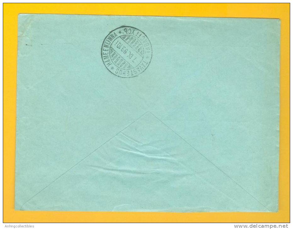 Finland: Lot #8  Old Cover 1899? - Fine - Covers & Documents