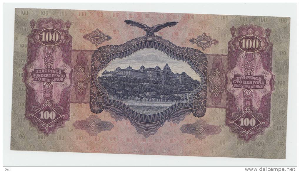 Hungary 100 Pengo 1930 UNC NEUF Banknote P 98 - Hungría