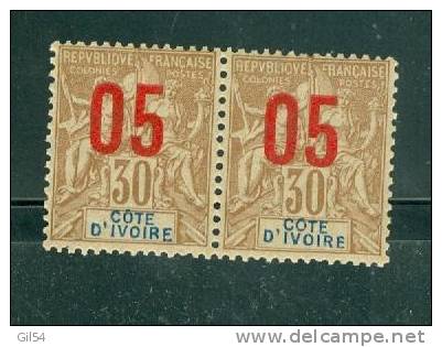 Cote D'ivoire Dallay N°37** En Paire ,  Neuf Sans Charnière -  Ah7707 - Autres & Non Classés