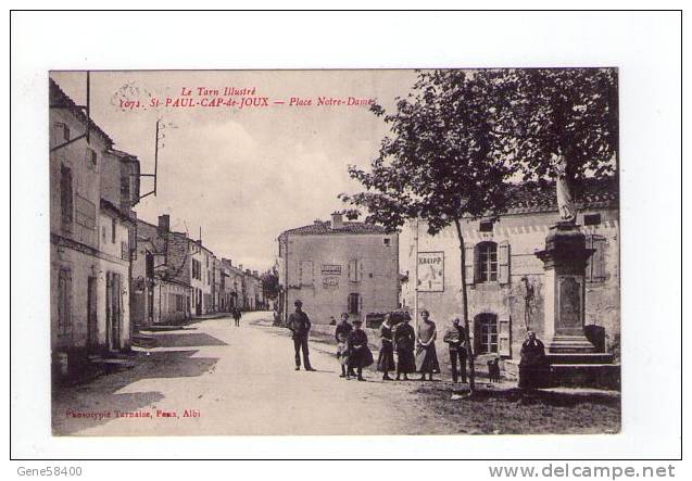 81 - Saint Paul Cap De Joux Place Notre Dame Animation - Saint Paul Cap De Joux