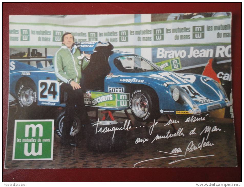 Le Mans ( 72 ) Circuit Des 24 H 1981 - Jean Rondeau - Le Mans