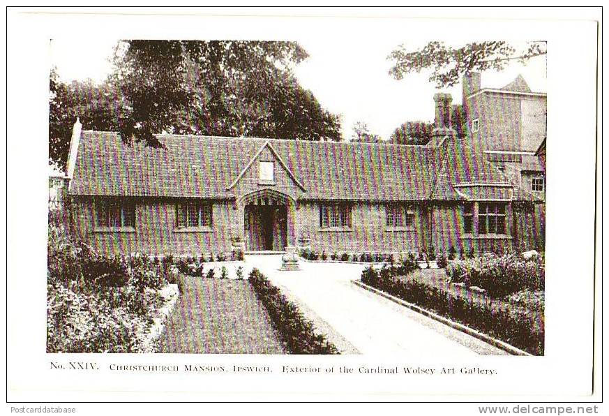 Christchuch Mansion, Ipswich - Exterior Of The Cardinal Wolsey Art Gallery - Ipswich