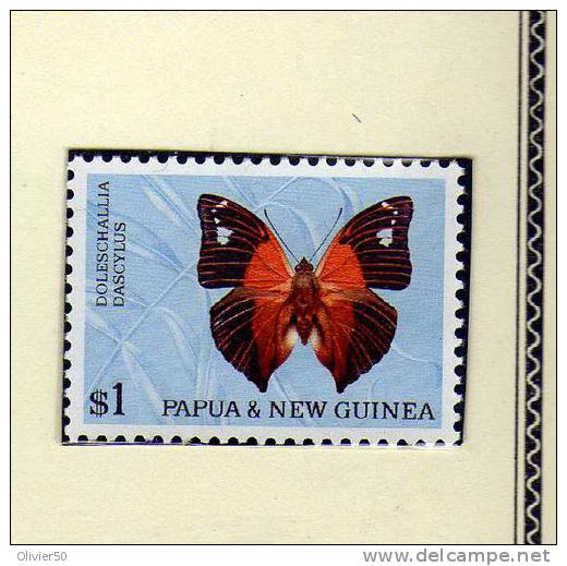 Papouasie  Nouvelle-Guinée  (1966) "Papillon" Neuf** - Papua New Guinea