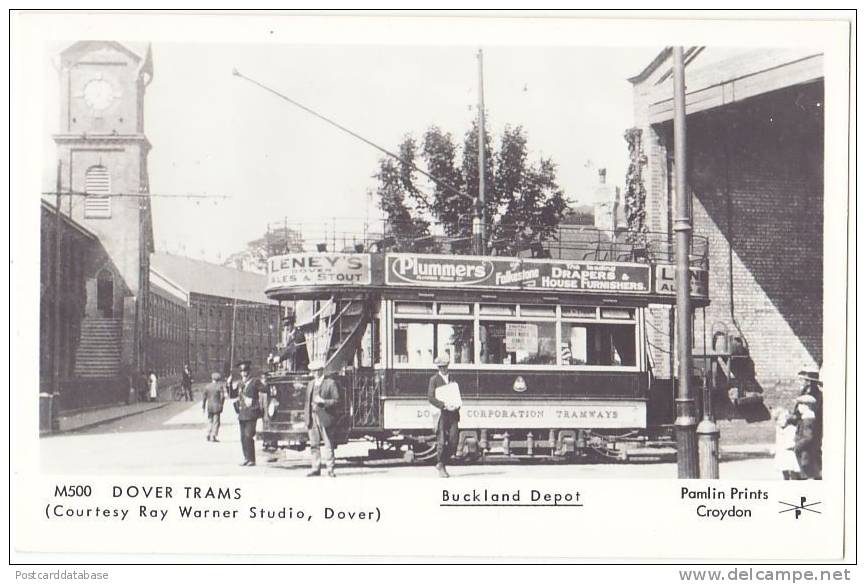 Dover Trams - Buckland Depot - & Tram - Dover