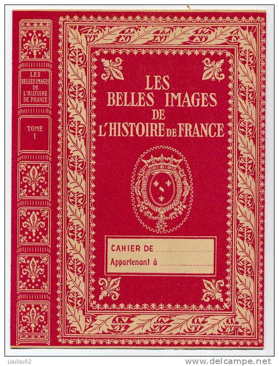 Protège Cahier - Les Belles Images De L'histoire De France - Très Bon état - Moutardes