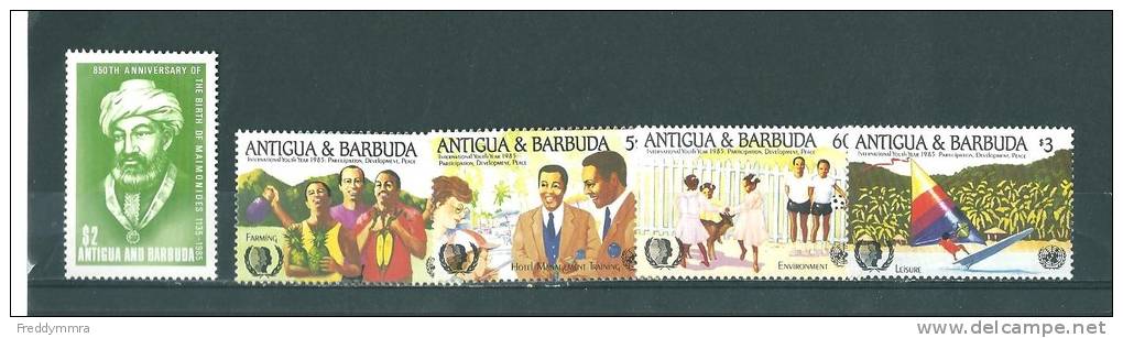 Antigua-Barbuda: 847/ 851 ** - Antigua Et Barbuda (1981-...)