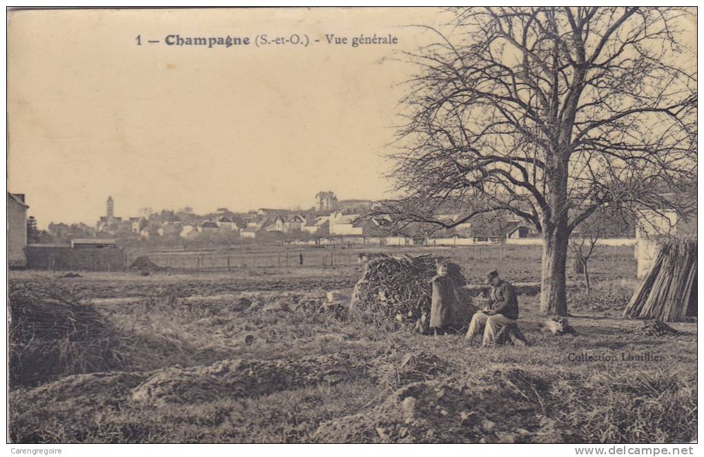 CHAMPAGNE-vue Générale-animée - Champagne Sur Oise