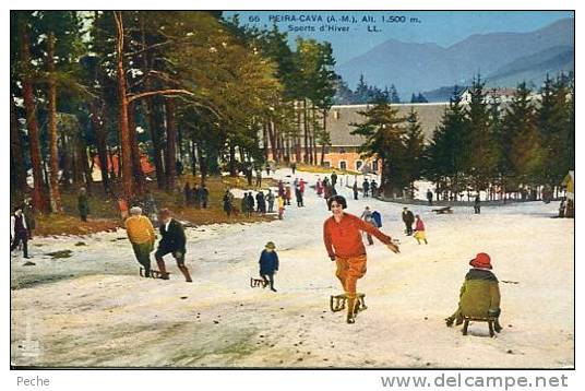 N°25881 -cpa  Peira Cava -sports D'hiver- - Sports D'hiver