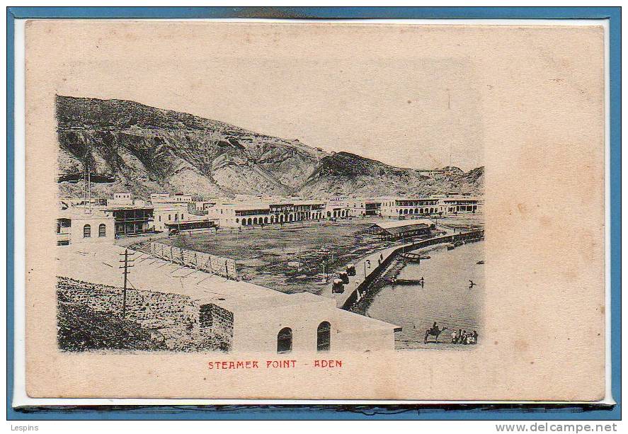 YEMEN --  Aden - Steamer - Jemen