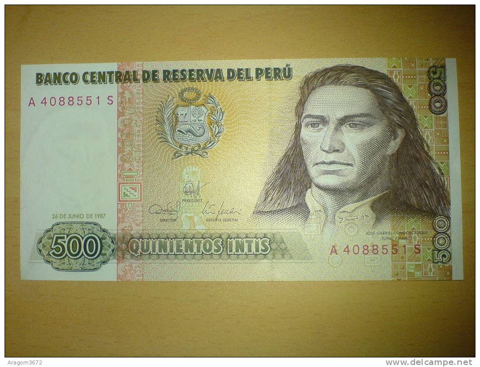 500 INTIS - José Gabriel CONDORCANQUI - Peru