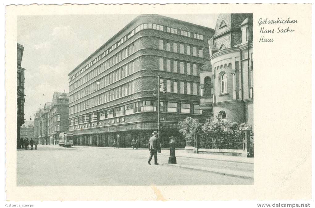 Gelsenkirchen, Hans Sachs-Haus, Um 1930/40 - Gelsenkirchen